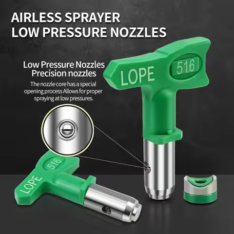 Airless Paint Spray Tip Low Pressure Nozzle Guard For Titan/Wagner Airless Paint Spray Gun Airless P