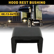 1x Bumper Hood Rest Bushing Black 13-04711 For 01-2007 2000 Peterbilt 379 Trucks