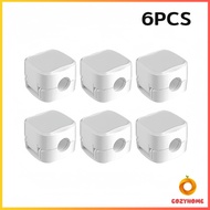 Cozy ที่เก็บสายชาร์จ ประเภทแม่เหล็ก สายไฟ อุปกรณ์จัดระเบียบสาย USB 6ชิ้น/แพ็ค ดำหรือขาว cable storag