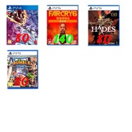 清貨 「全新」PS4 PS5 遊戲 價錢如圖示 #Under night in-birth 夜下降生 #Far cry 6 極地戰嚎6 #Hades 黑帝斯 Worms rumble百戰天蟲 大混戰 #順豐到付