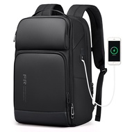 Fenruien Business Waterproof Backpacks USB Charging Men Backpack Fit 15.6 Inch Laptop Travel 35L Lar