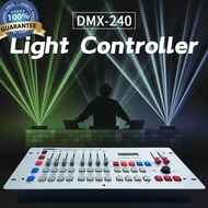 บอร์ดควบคุมไฟเวที ไฟพาร์ DMX 512 ควบคุมไฟพาร์ 240 DMX - Controller พร้อมจอ จอ LCD