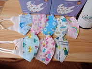 Masker wajah duckbill anak motif karakter