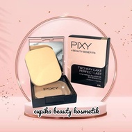 Ue,ez} [with glass] PIXY perfect lasttwo way cake spf 30 pa+++ long lasting 4 beauty benefit