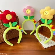 Cute cartoon headband Funny headband Caterpillar flower headband