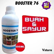 BOOSTER 76 Fertilizer Buy 3 get 1 free (500ml) Fertilizer Stimulant for Fruit, Flower, and Other Pla