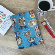 動物獎牌 手作布書衣 布書套 A5/25K 可調式書衣