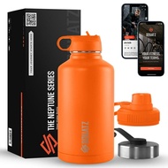 Oz Neptune Series Steel Water Bottle Stainless Double Wall Vacuum Insulated Flask