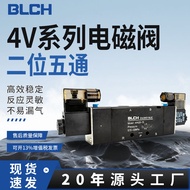 Bailing Pneumatic Components 4V Solenoid Valve AC220V Two-Digit Five-Pass Double-Head Coil Pneumatic