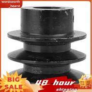 Double V Belt Pulley for 20mm Bore Groove Pulley A Belt for 168F 170F GX110 GX120 GX160 GX200 7HP   