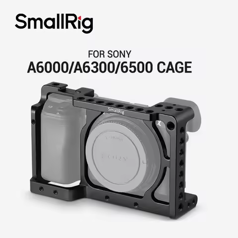 SmallRig Camera Cage Rig for Sony A6500 Cage for Sony A6300/A6000/A6500 Nex-7 Camera with Shoe Mount