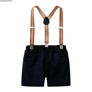 Kids Boy Short Sve Stripe Woven Shirt 03-103450