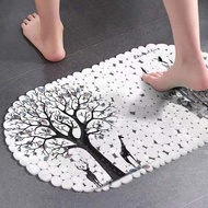 Bathtub anti-slip mat bath bath anti-slip mat printed PVC suction cup mat shower anti-slip bath mat 