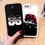 Case for OPPO A3S A5 A83 A39 A37 F5 A12E A1K Realme C2 C2s Silicone Case H-43 INITIAL D AE86