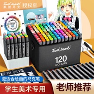 Strictly Selected Marker Color Pen 168 Colors Oily Double-Headed Student 168 Colors Touchmark Marker