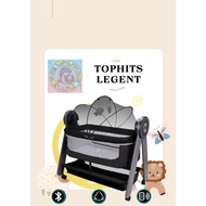 Crolla Zenn Baby Electric Bed Swing Crib FOC mosquito net, soft toys, pillow & mattress