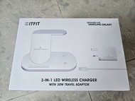 ITFIT 3-IN-1 LED WIRELESS CHARGER
