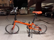 Oyama Skyline Pro 20吋 橙色折疊單車