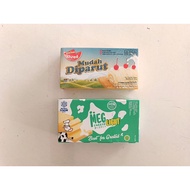 MEG Cheese Light, Emira Shred Cheese Cheddar Keju Cheese Blok