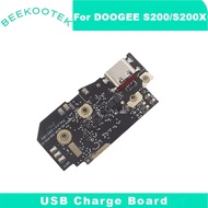 New Original DOOGEE S200 S200 X S200 Plus USB Board Base Dock Charge Charging Port Board With Mic Fo