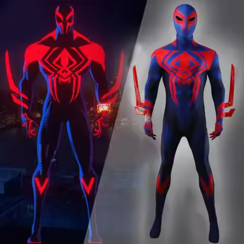 Miles PS5 Spider Man Cosplay Costume Extraordinary Iron Spider Man Halloween Superhero Cosplay Costu