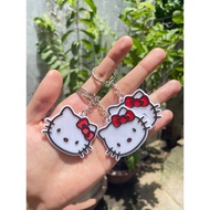 Hello Kitty keychain, Kitty cat keychain, soccer keychain, cute cat keychain, backpack keychain, han