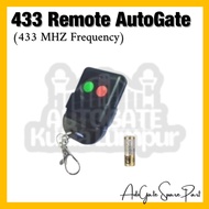 Hus Autogate Original Remote 433 Auto gate 2 Channel Switch Remote Control (433 MHZ Frequency)