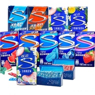 new Xuanmai Chewing Gum Sugar-Free Mint Candy 28 Pieces Watermelon Strawberry Flavor Fresh Breath Gr