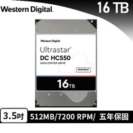 WD【Ultrastar DC HC550】企業級 16TB