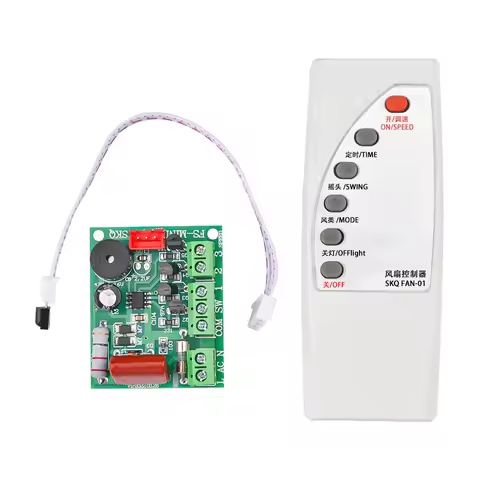 Universal Fan Remote Control Modification Board Mini Fan Circuit Board Control Motherboard Electric 