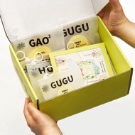 Star Puff Set 7 Styles 8 Pieces Gift Box Picture Book Series Marshmallow Puff Flocking Puff Air Cush