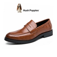 BN Hush Puppies รองเท้าผู้ชาย รุ่น สีดำ รองเท้าหนังแท้ รองเท้าทางการ รองเท้าแบบสวม รองเท้าแต่งงาน รองเท้าหนังผู้ชาย 1027