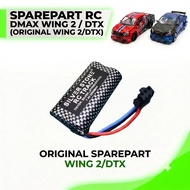 Battery Rc Dmax Wing 2 / DTX 7.4v 2500mah - RC DMAX SPAREPART