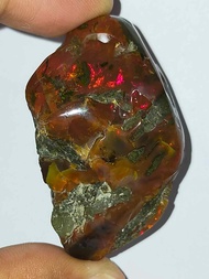 พลอย ก้อน ดิบ โอปอล เอธิโอเปีย ธรรมชาติ แท้ ( Natural Opal Ethiopia ) หนัก 319 กะรัต