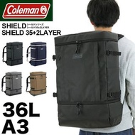 日本 代購 4色 coleman SHIELD35+2LAYER 大容量 撥水 防水 背包 背囊 電腦袋 PC 平板電腦 IPAD 通勤 通學 行山 露宿 戶外活動 運動 袋 2層