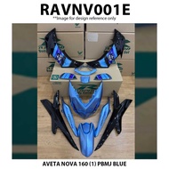 Cover Set Rapido AVETA NOVA160 PBMJ Blue NOVA 160 Accessories  Color RAVNV001E BODY COVER