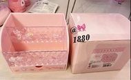 日本 絕版 美樂蒂 果凍置物盒 收納盒 melody 三麗鷗 Sanrio