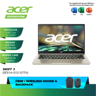 Acer Laptop Swift 3 SF314-512-577V 14" QHDBLUE ( i5-1240P, 8GB, 512GB SSD, Intel, W11, HS 2021 )
