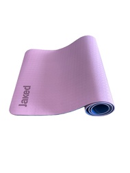JAKED 6MM DOUBLE COLORS YOGA MAT - PINK / GREY