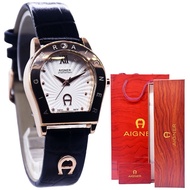 BEST SELLER - AIGNER Premium Women's casual Watch Luxury Minimalist Premium Leather strap - AS
