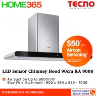 Tecno LED Sensor Chimney Hood 90cm KA 9008