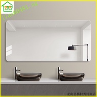 《Chinese mainland delivery, 10-20 days arrival》🔥Mirror Toilet Crystal Simple Frameless Bathroom Explosion-Proof Modern Beauty) Makeup JENSMER Decorative Wall Sticker Vanity (LIAO