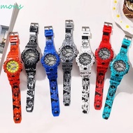 MONS Naruto Anime Watch, Adjustable Waterproof Naruto Child Digital Wristwatches,  Itachi Kakashi Ca