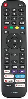 VINABTY Replacement Remote Control Suitable for EN2A30 Hisense Smart TV A4BG AE7000F 43A7100FTUK 43A