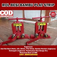 (TERBARU) ALAT ROL BESI Manual Bentuk Lingkaran Penekuk Besi Bending