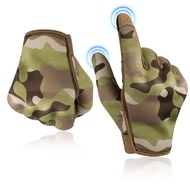 Tactical Gloves Antiskid Motorcycle Work Gear Camo Full Finger Men Women