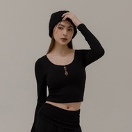 WAVE SHINE-Stiff-Slightly Spicy Digging Knitted bra Top (Three Colors) -Wemale [I5LS031]