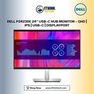 DELL P2423DE 24” USB-C HUB MONITOR – QHD | IPS | USB-C | DISPLAYPORT