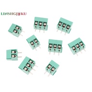 [linshgjkuS] 50pcs Kf350-2p 3p 3.5mm 300v 10A Pitch 2 3 Pin Spliceable Plug-in PCB Screw Terminal Bl