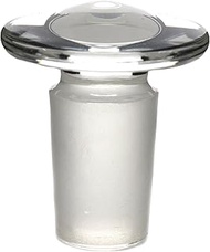 Stopper - Flat Head, Solid Cone, Made of Borosilicate Glass, Size 19/26 - Eisco Labs